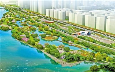 54萬平方米 雁灘濕地公園“入畫來”！