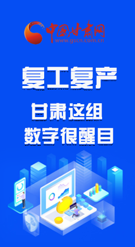 圖解|甘肅復(fù)工復(fù)產(chǎn)有多拼，看看這組數(shù)字就知道了 