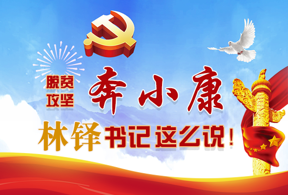 長圖|脫貧奔小康，林鐸書記這么說！