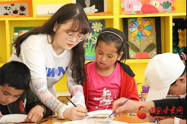 關愛山區(qū)的孩子 西北師大學子在東鄉(xiāng)、會寧開展體育美育浸潤行動活動
