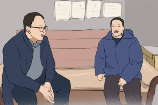 手繪丨追憶邱軍：扎根泥土，他把生命永遠(yuǎn)定格在扶貧路上
