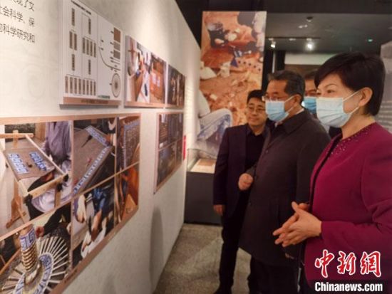 圖為展覽現(xiàn)場(chǎng)?！●T志軍 攝