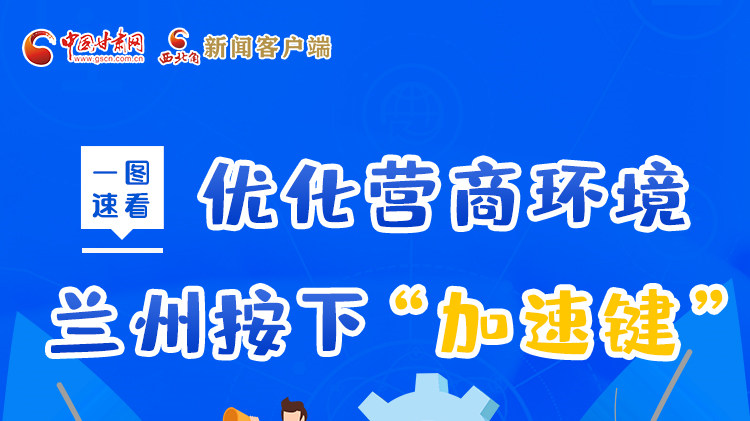 一圖速看|優(yōu)化營商環(huán)境，蘭州按下“加速鍵”